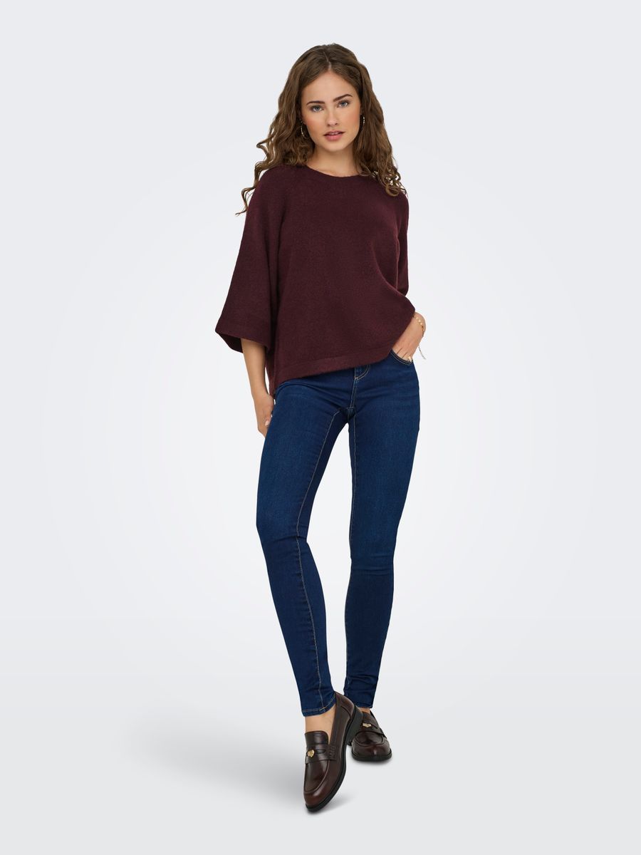 ONLSIMONI 3/4 PULLOVER KNT NOOS