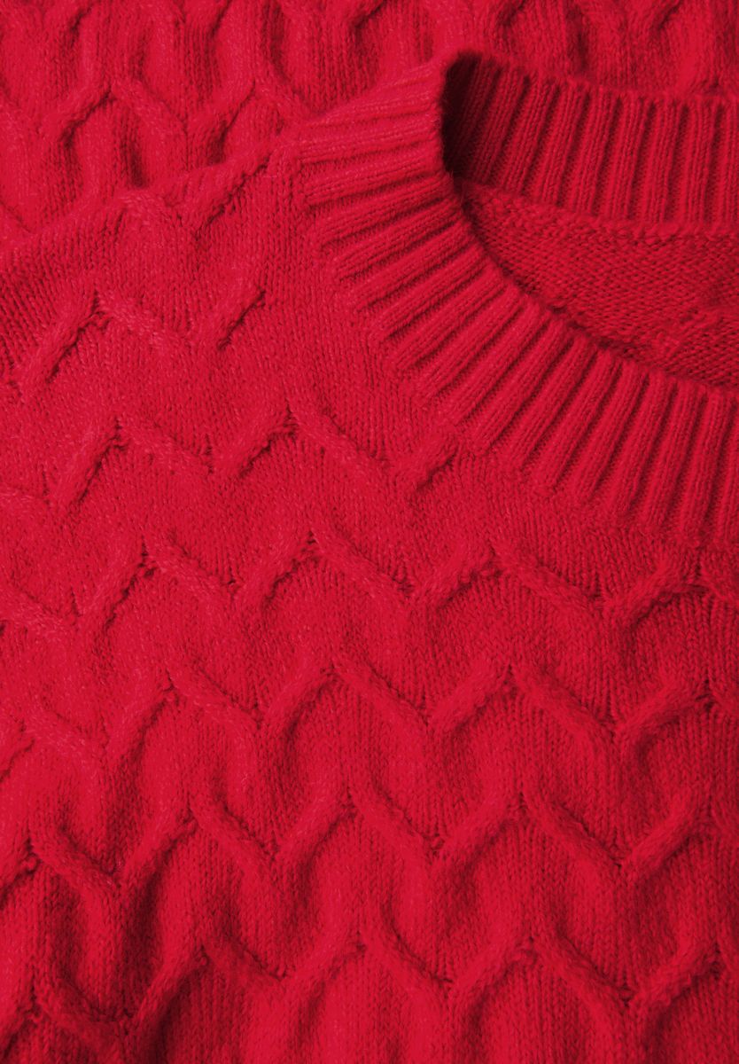 Kuscheliger Strukturpullover