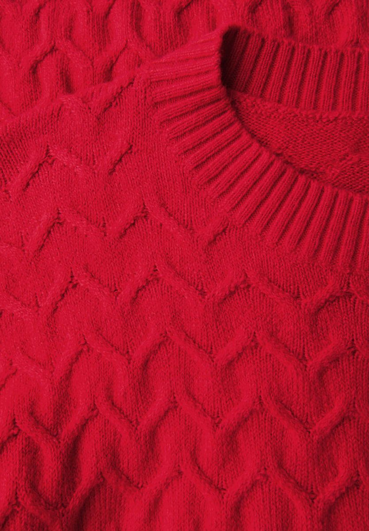 Kuscheliger Strukturpullover