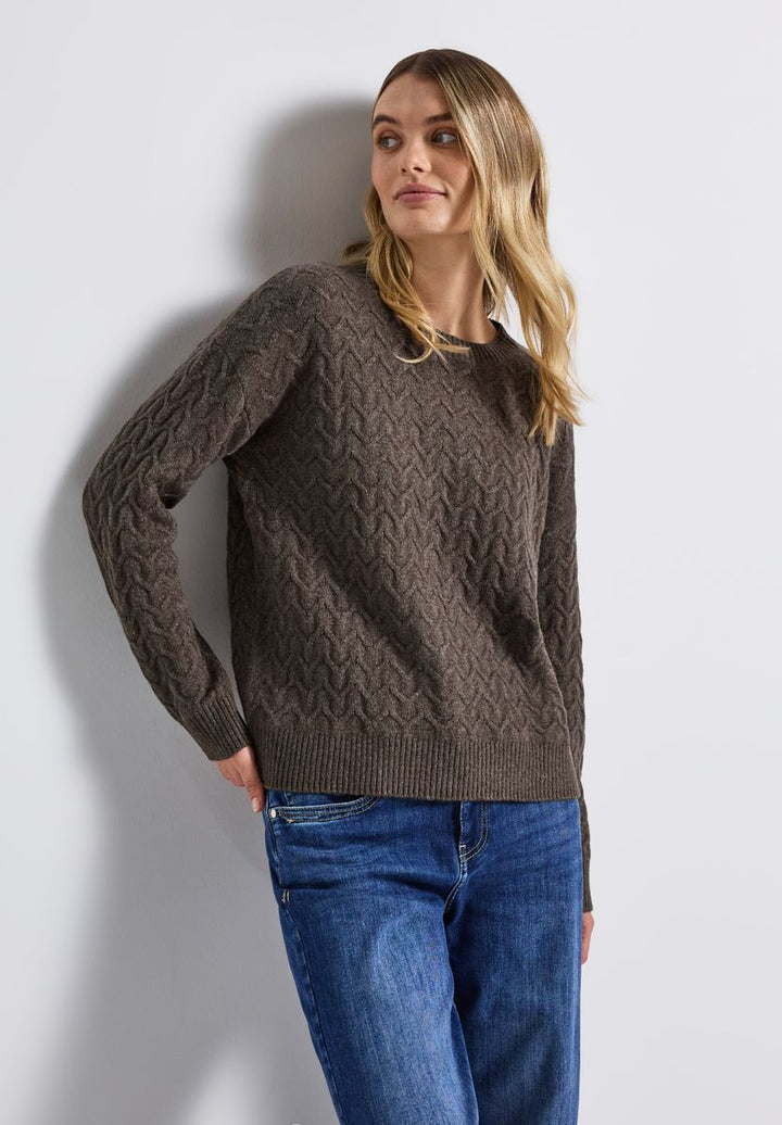 Kuscheliger Strukturpullover