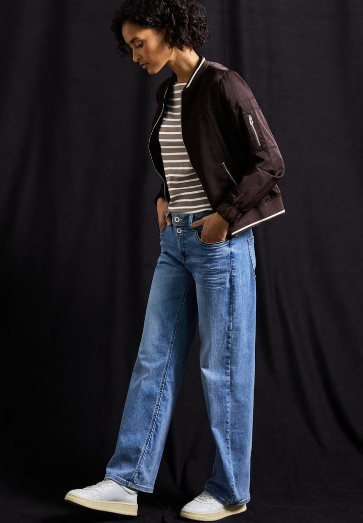 Gestreiftes Basic Shirt
