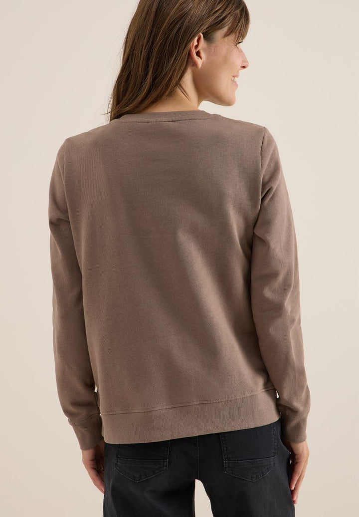 Sweatshirt mit Wording
