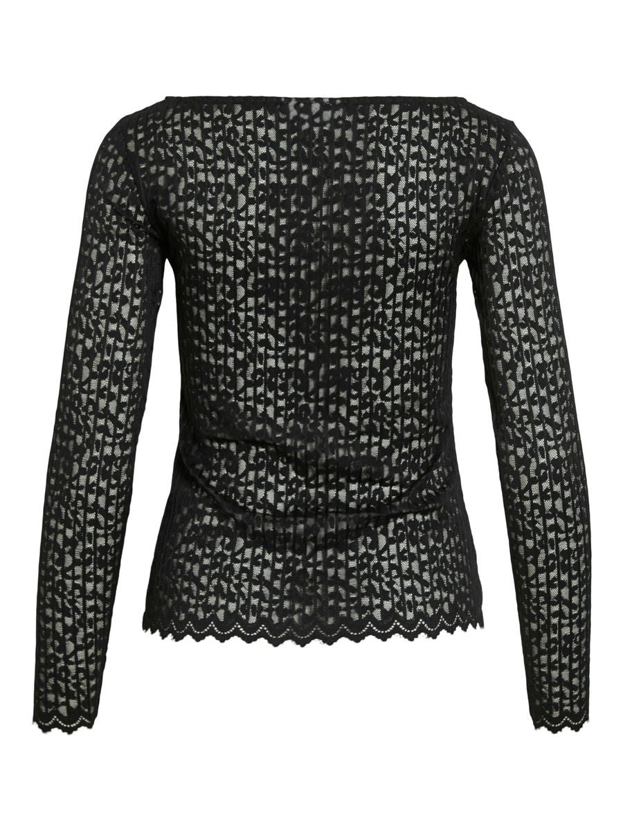 VIROMINA BOATNECK L/S TOP/TES