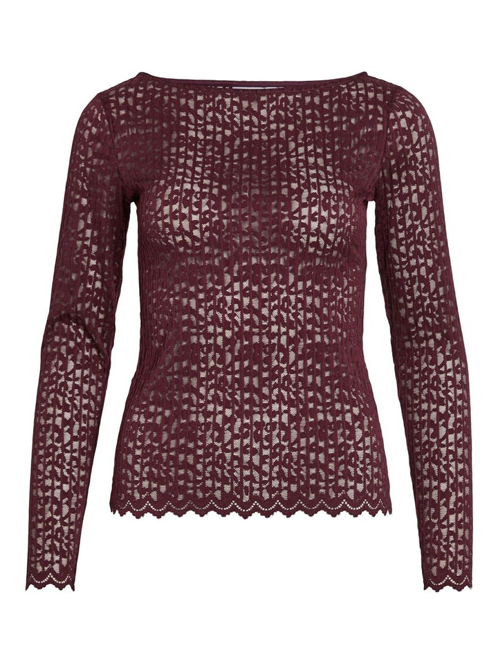 VIROMINA BOATNECK L/S TOP/TES