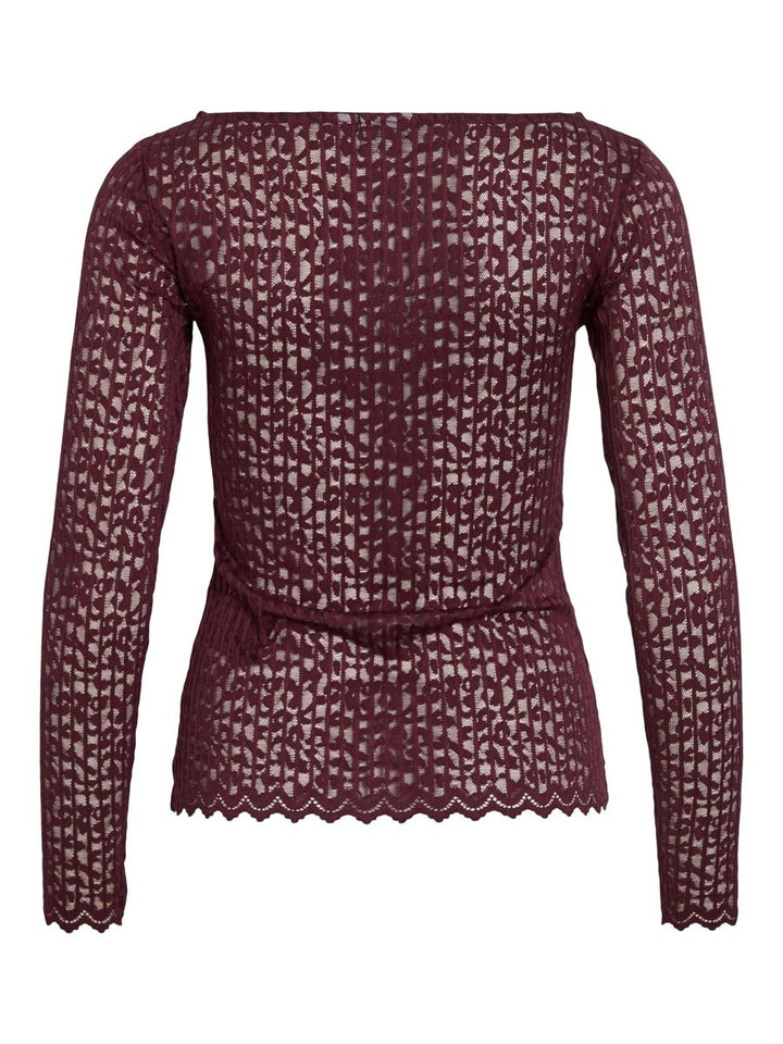 VIROMINA BOATNECK L/S TOP/TES