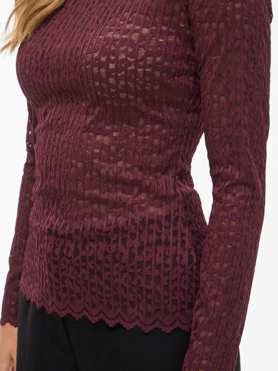 VIROMINA BOATNECK L/S TOP/TES