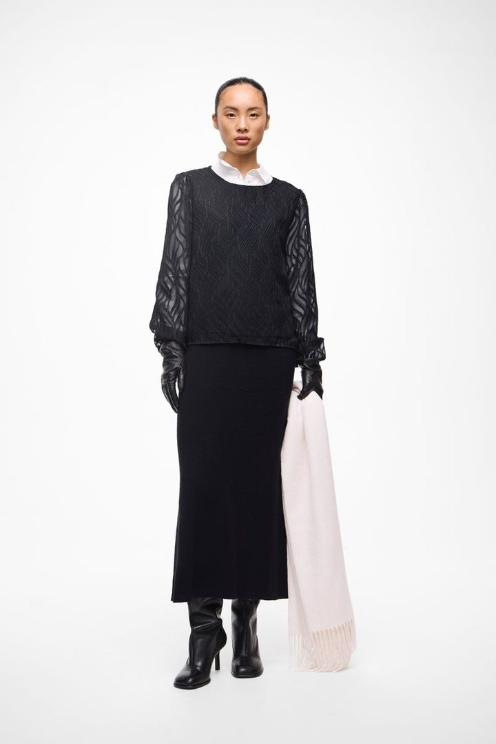 VIRIL ANKLE KNIT SKIRT - NOOS