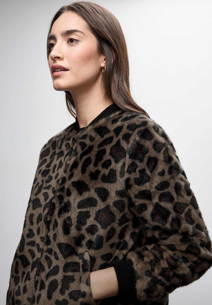 Fake Fur Leo-Blouson