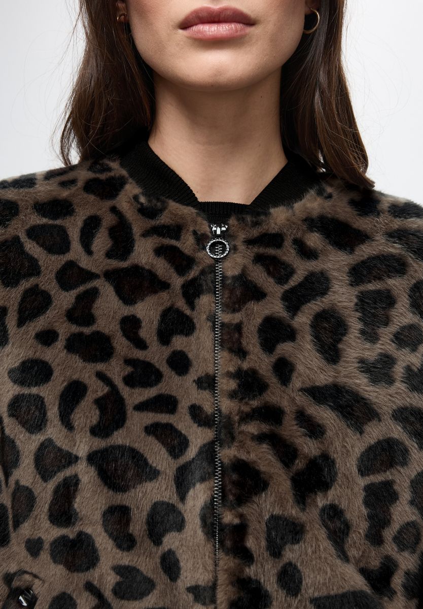 Fake Fur Leo-Blouson