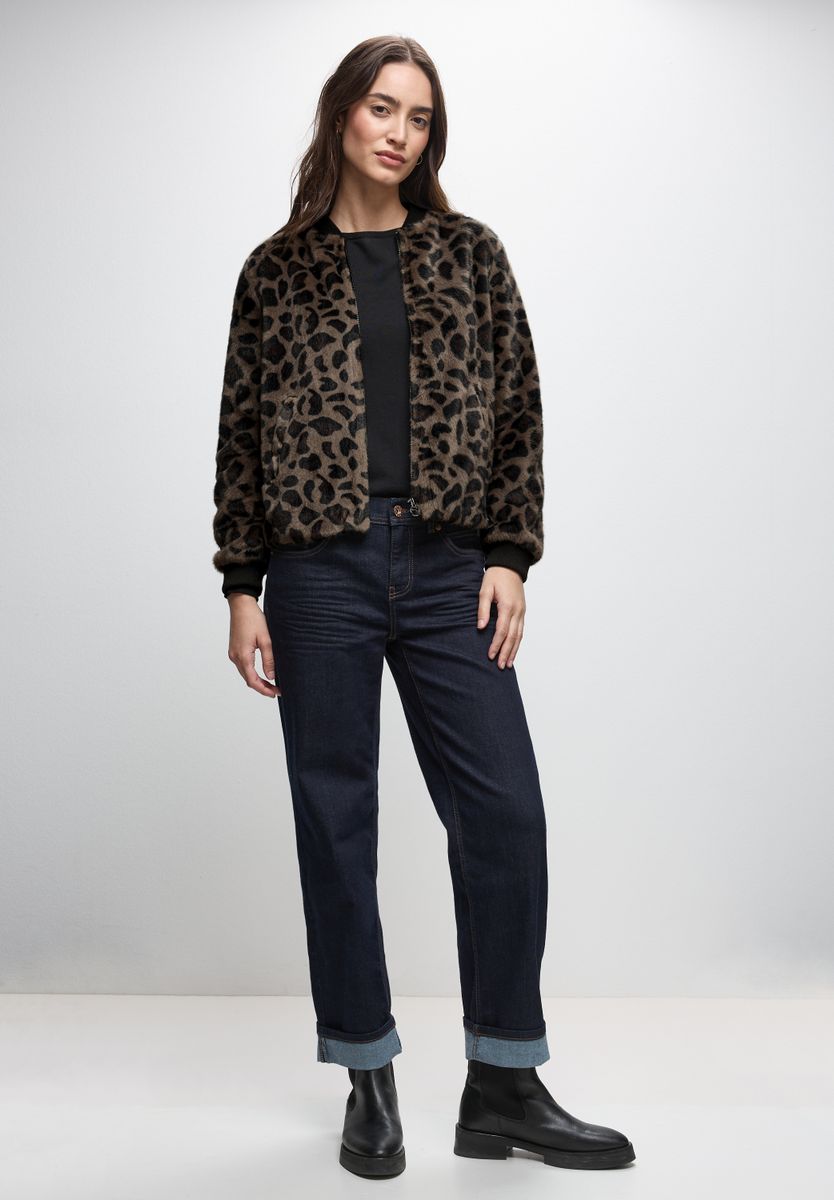 Fake Fur Leo-Blouson