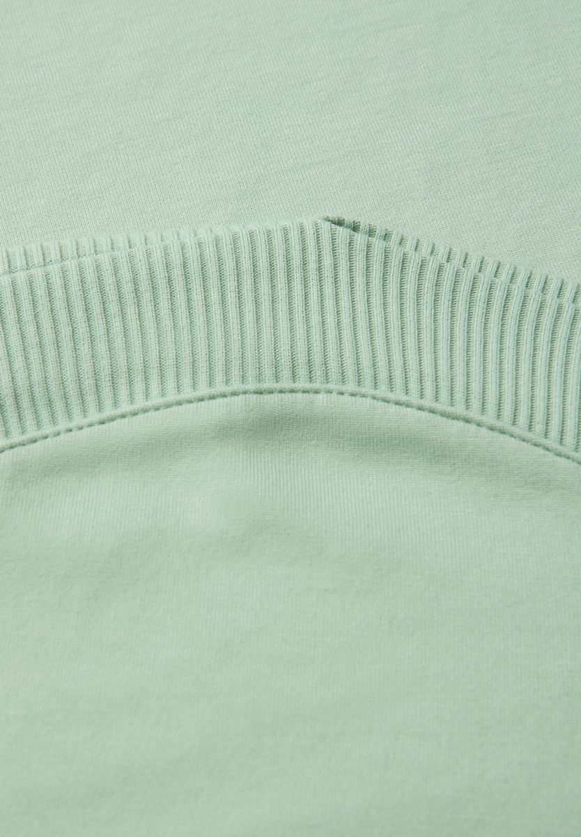 Shirt mit U-Boot-Ausschnitt