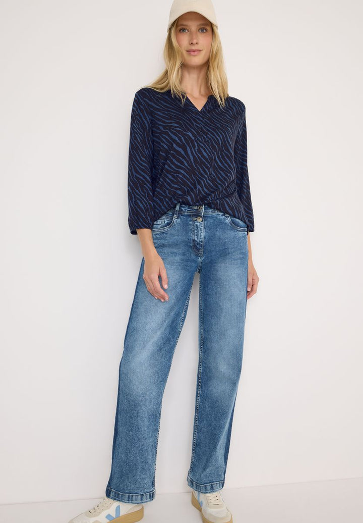 Shirt im Tunika-Look