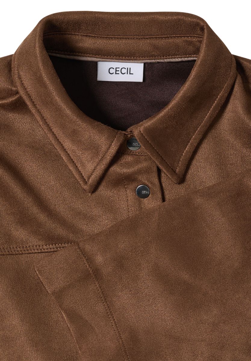Veloursbluse