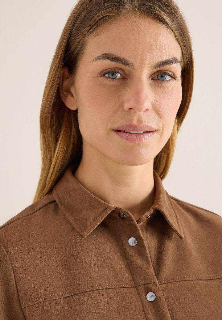 Veloursbluse