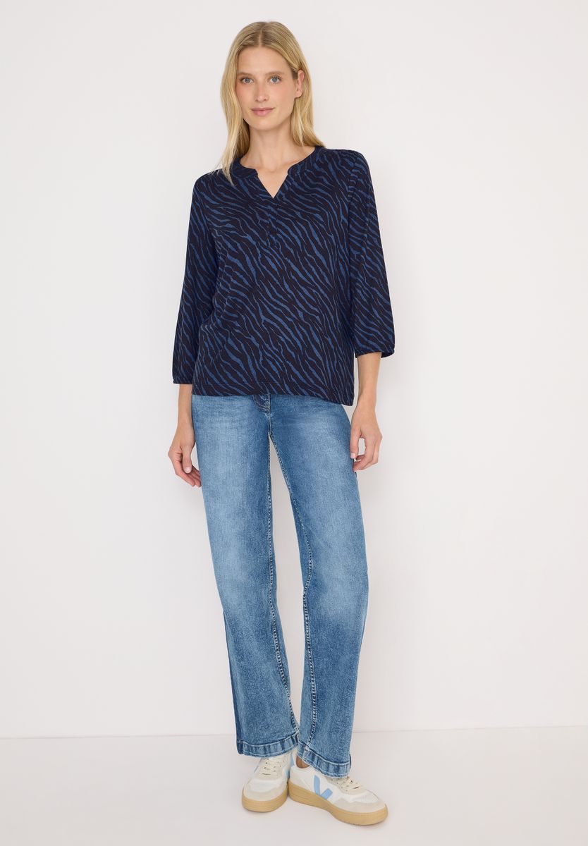 Shirt im Tunika-Look
