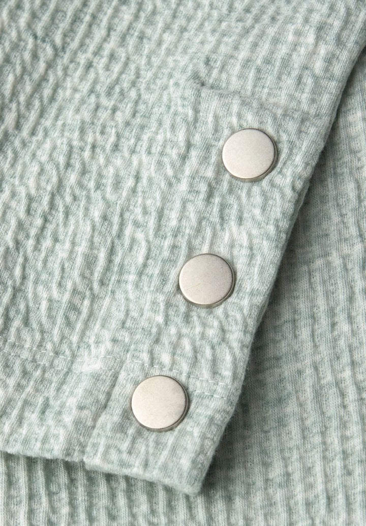 Strukturshirt mit Knöpfen