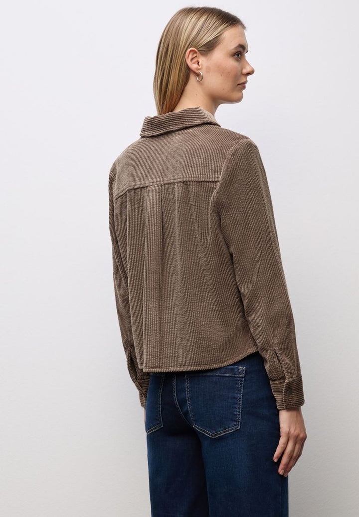 Cord Hemdbluse
