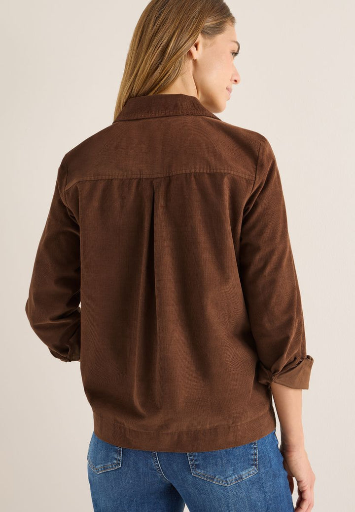 Cord Hemdbluse