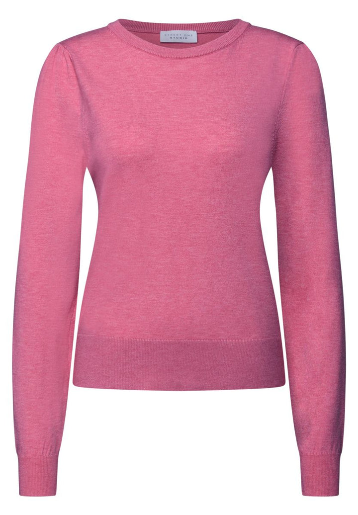 Pullover mit Puff-Ärmeln