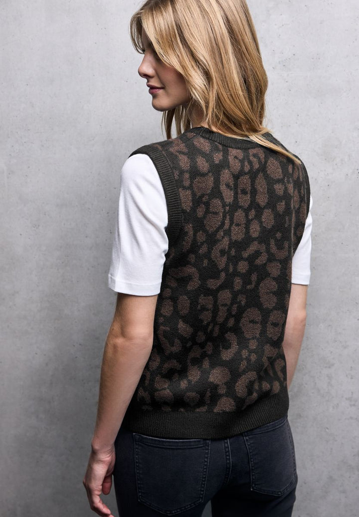 Jacquard Pullunder