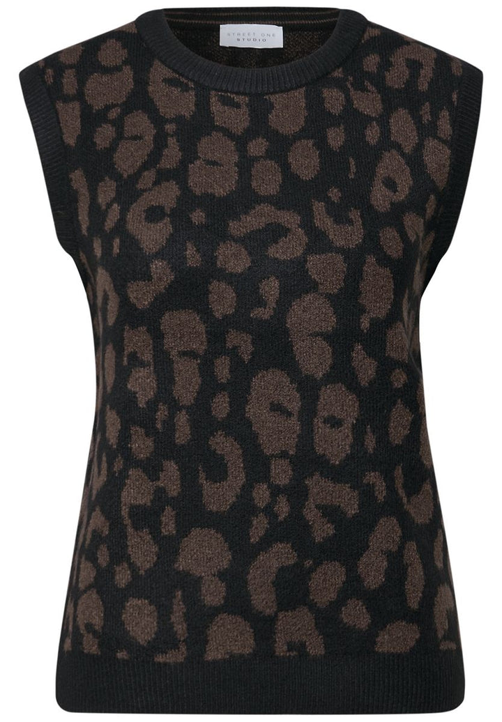 Jacquard Pullunder