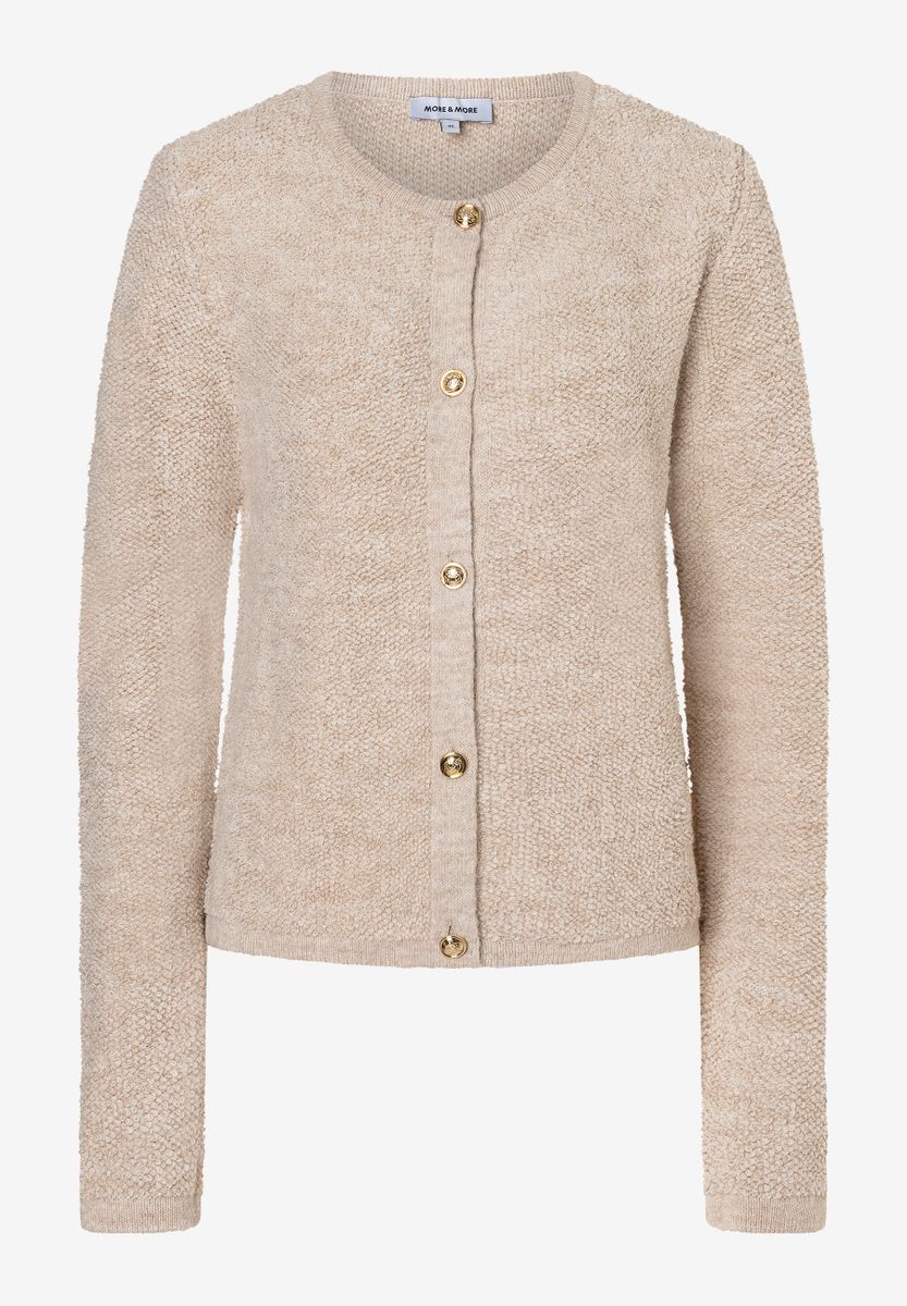 Bouclé-Cardigan