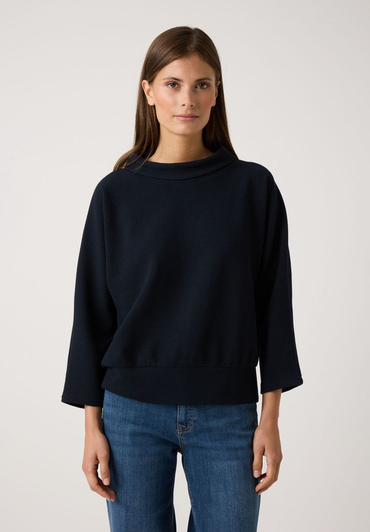 Struktur-Sweatshirt