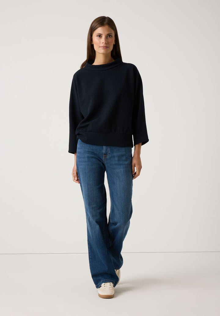 Struktur-Sweatshirt