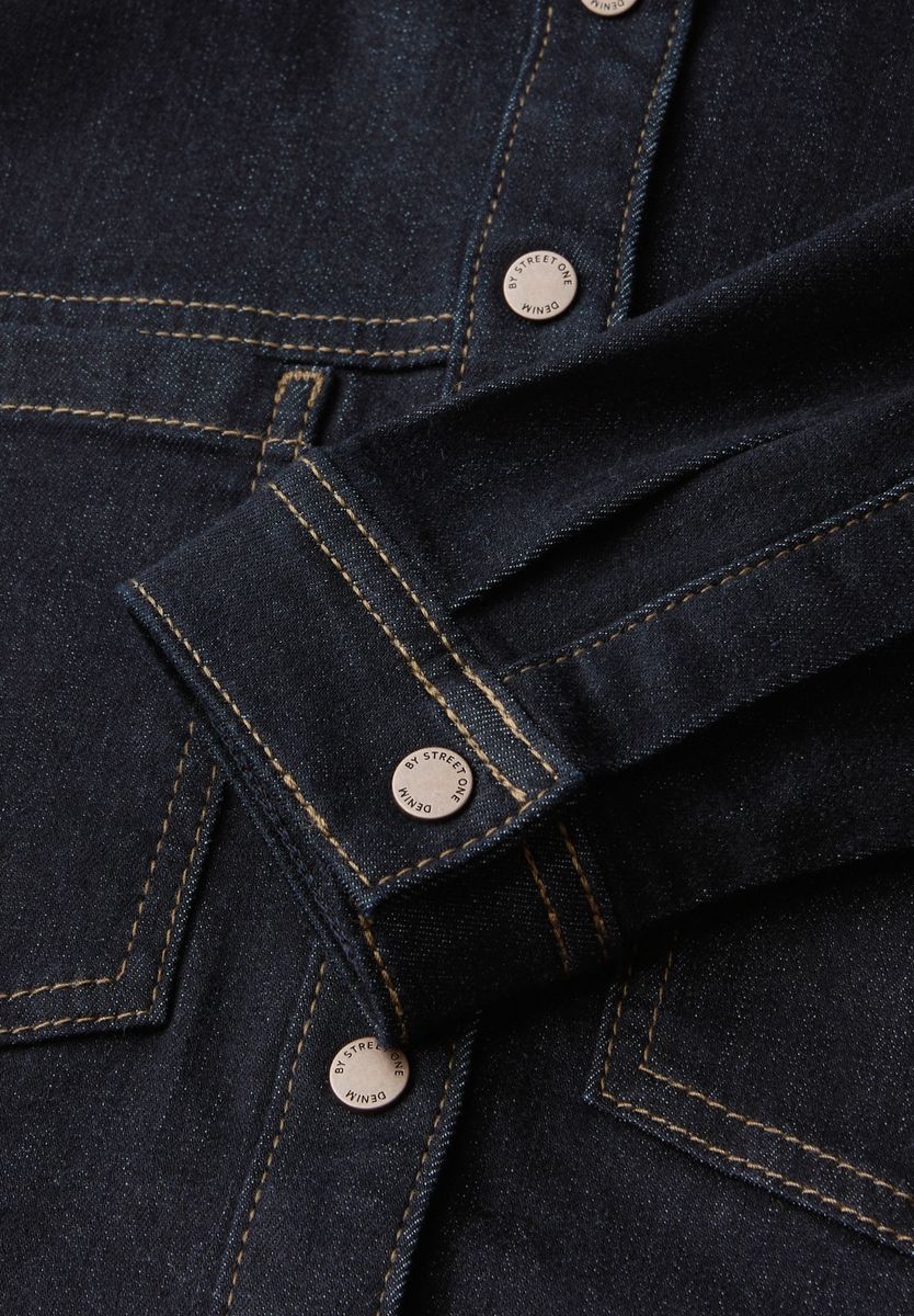 Rinsed Jeansbluse