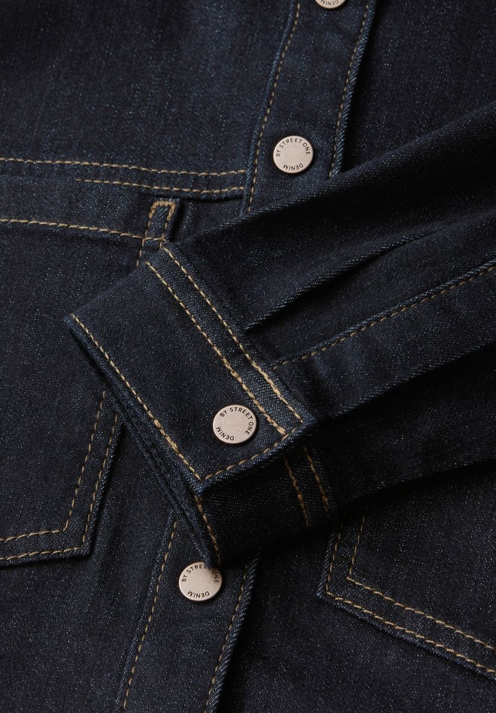 Rinsed Jeansbluse