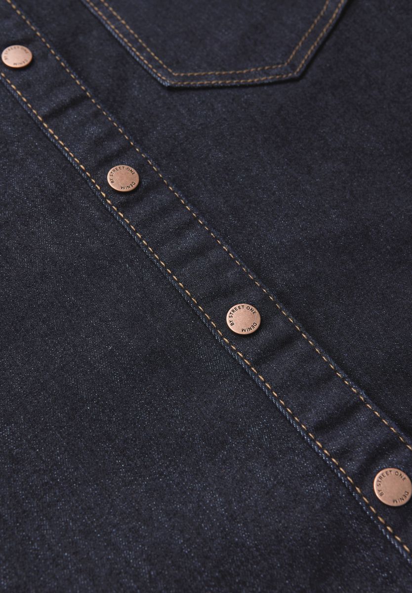 Denim Kleid im Rinsed-Look