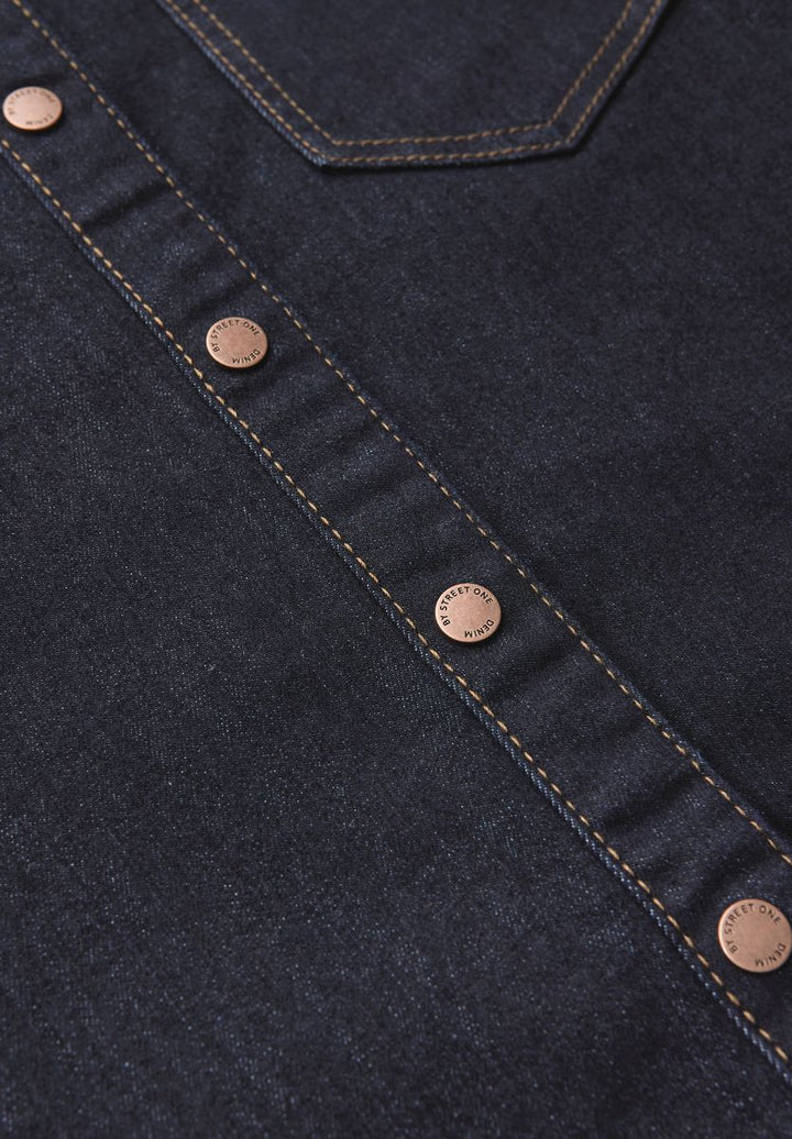 Denim Kleid im Rinsed-Look