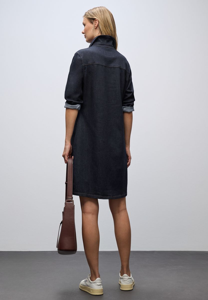 Denim Kleid im Rinsed-Look
