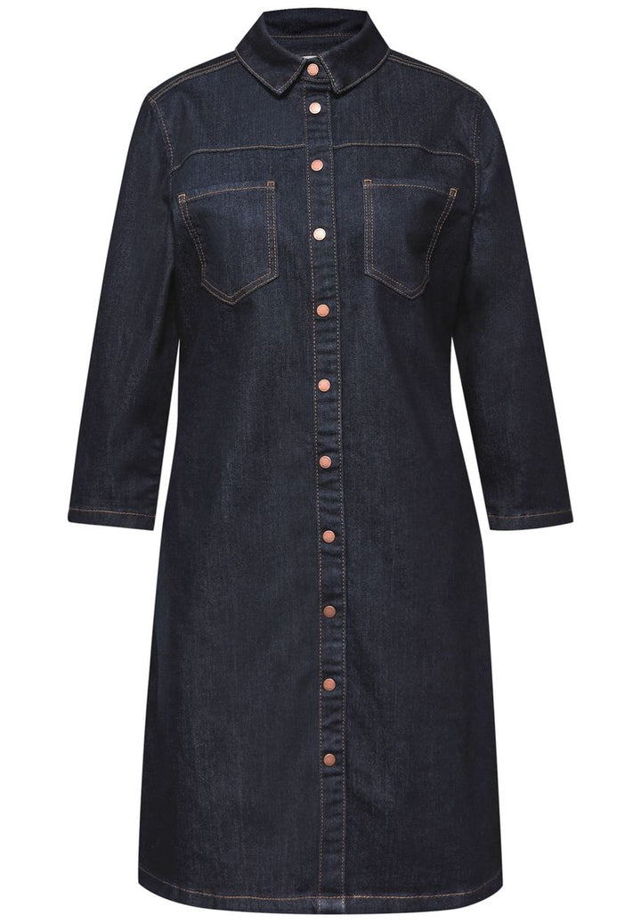 Denim Kleid im Rinsed-Look