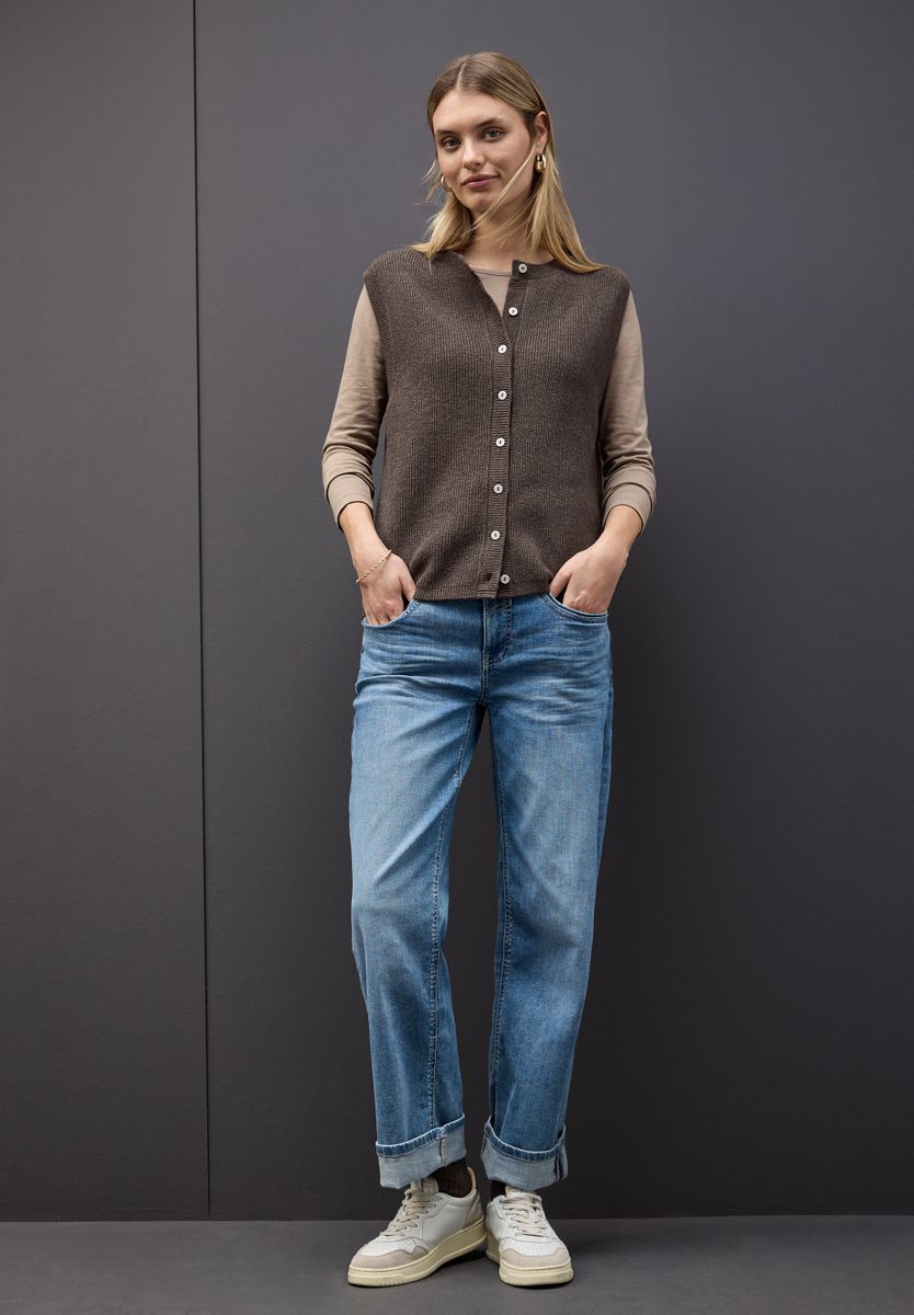 Ärmelloser Cosy Cardigan