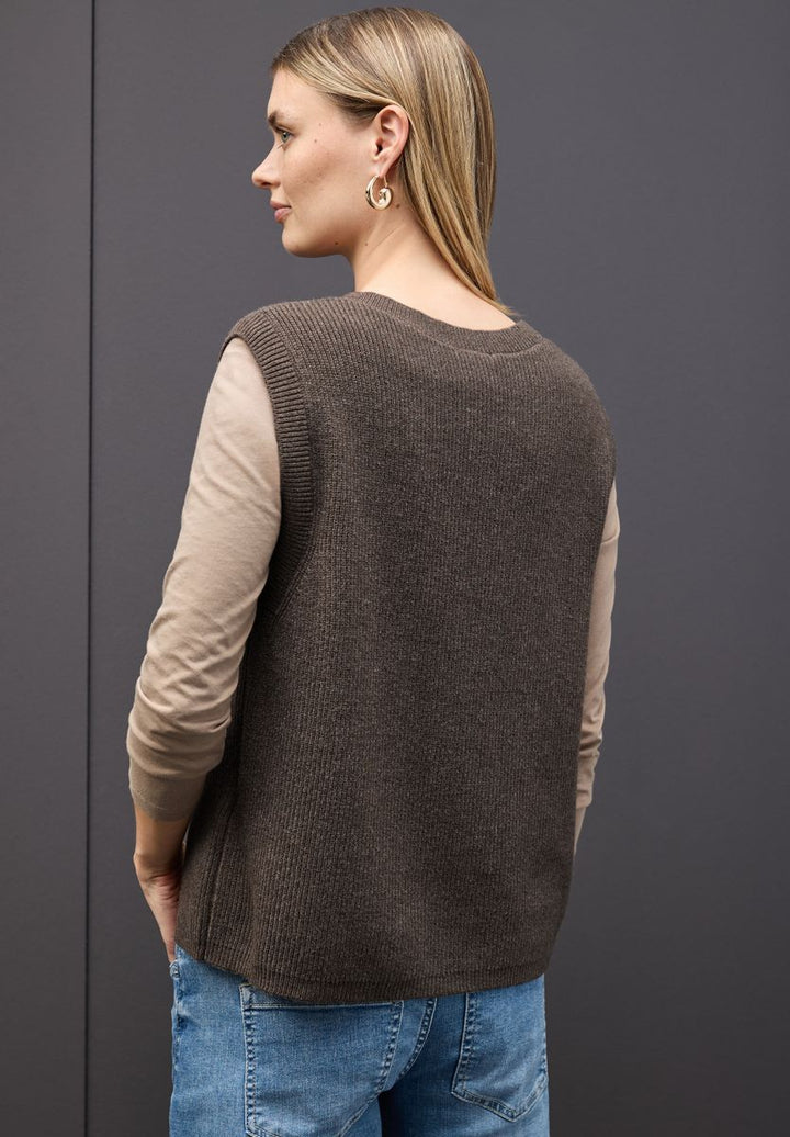 Ärmelloser Cosy Cardigan
