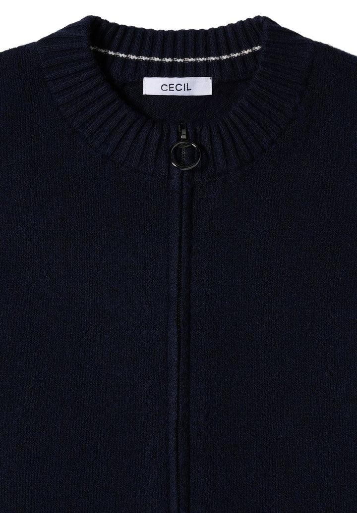 Cosy Cardigan mit Zipper