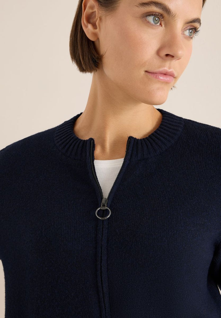 Cosy Cardigan mit Zipper