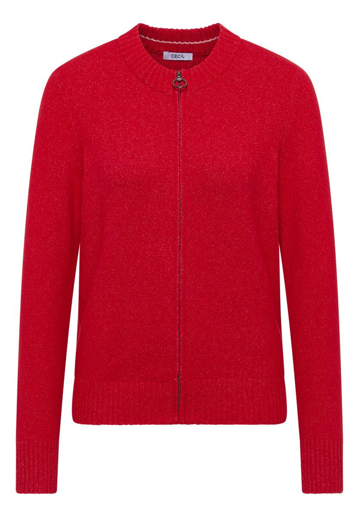 Cosy Cardigan mit Zipper