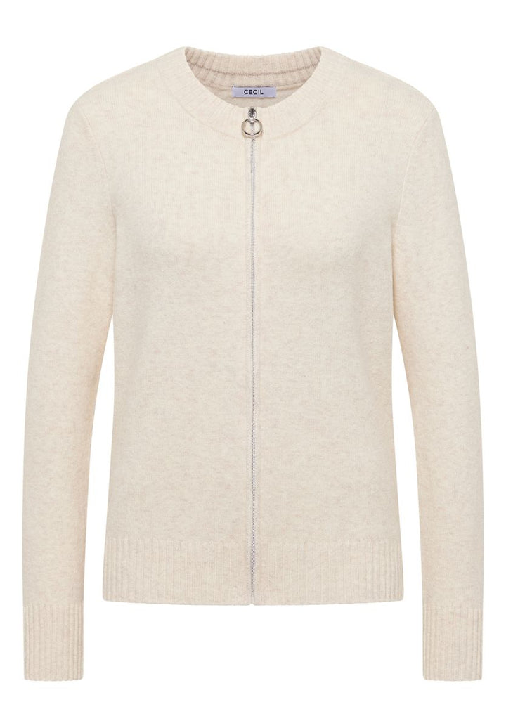 Cosy Cardigan mit Zipper