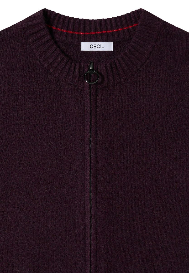Cosy Cardigan mit Zipper