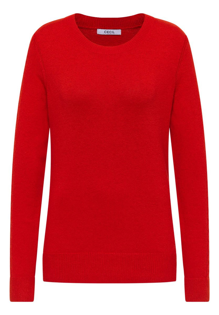 Pullover mit Strickdetail