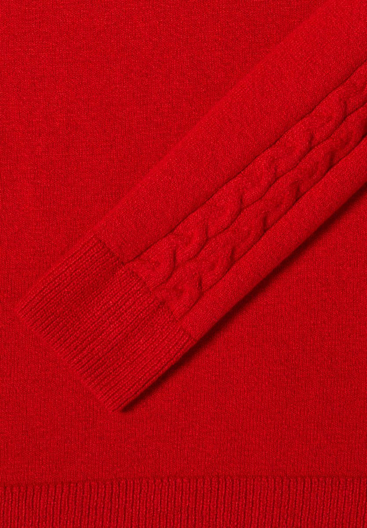 Pullover mit Strickdetail