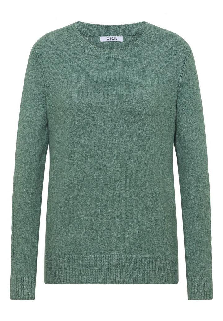 Pullover mit Strickdetail