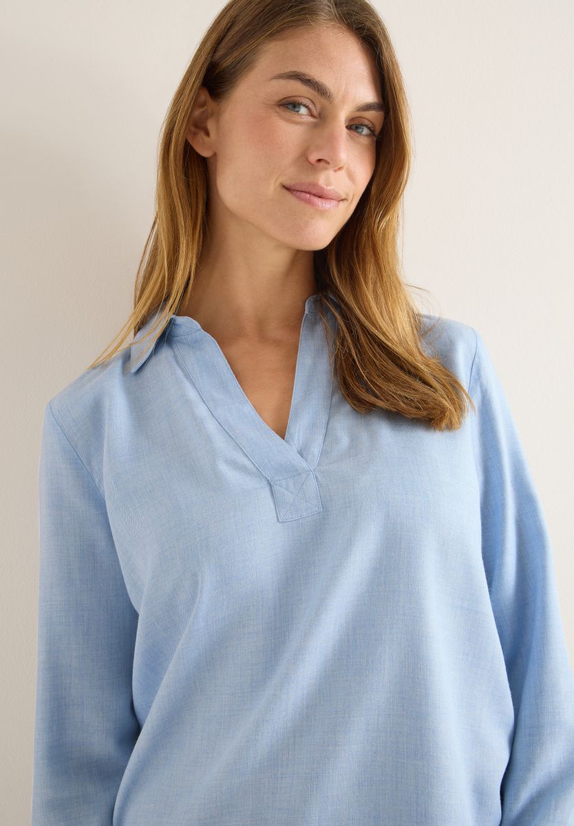 Melange Bluse