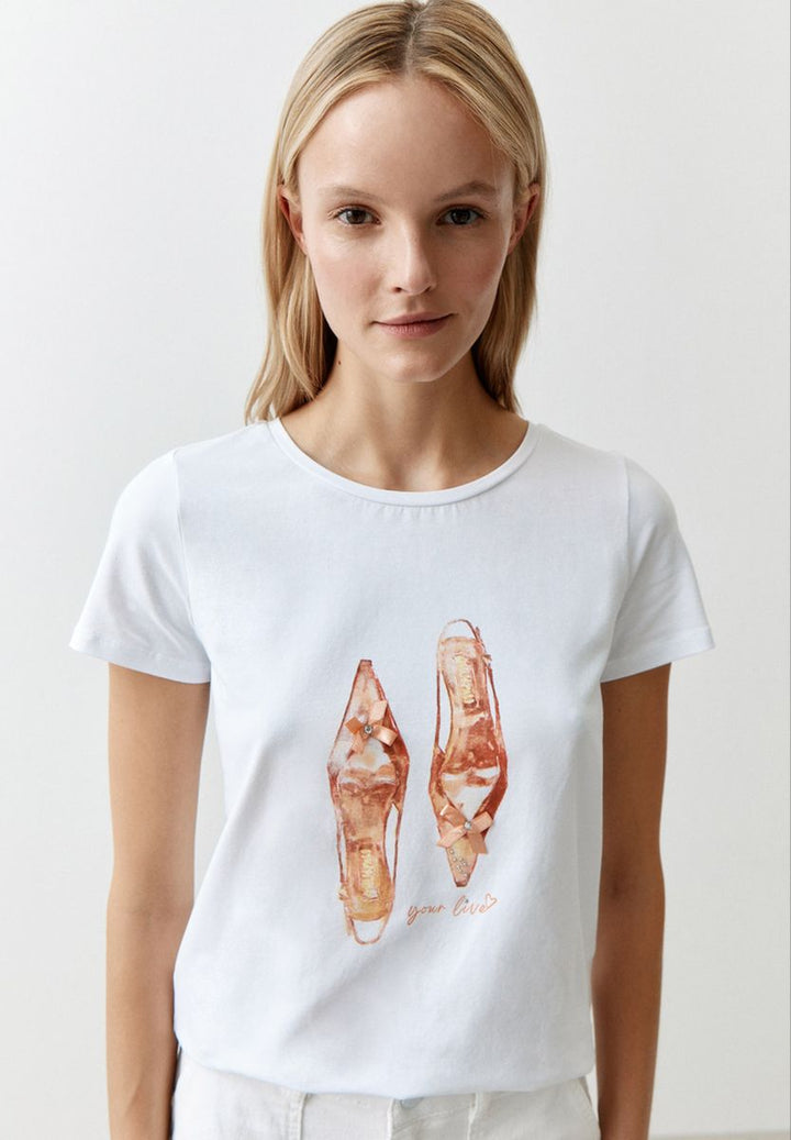 Schuhprintshirt
