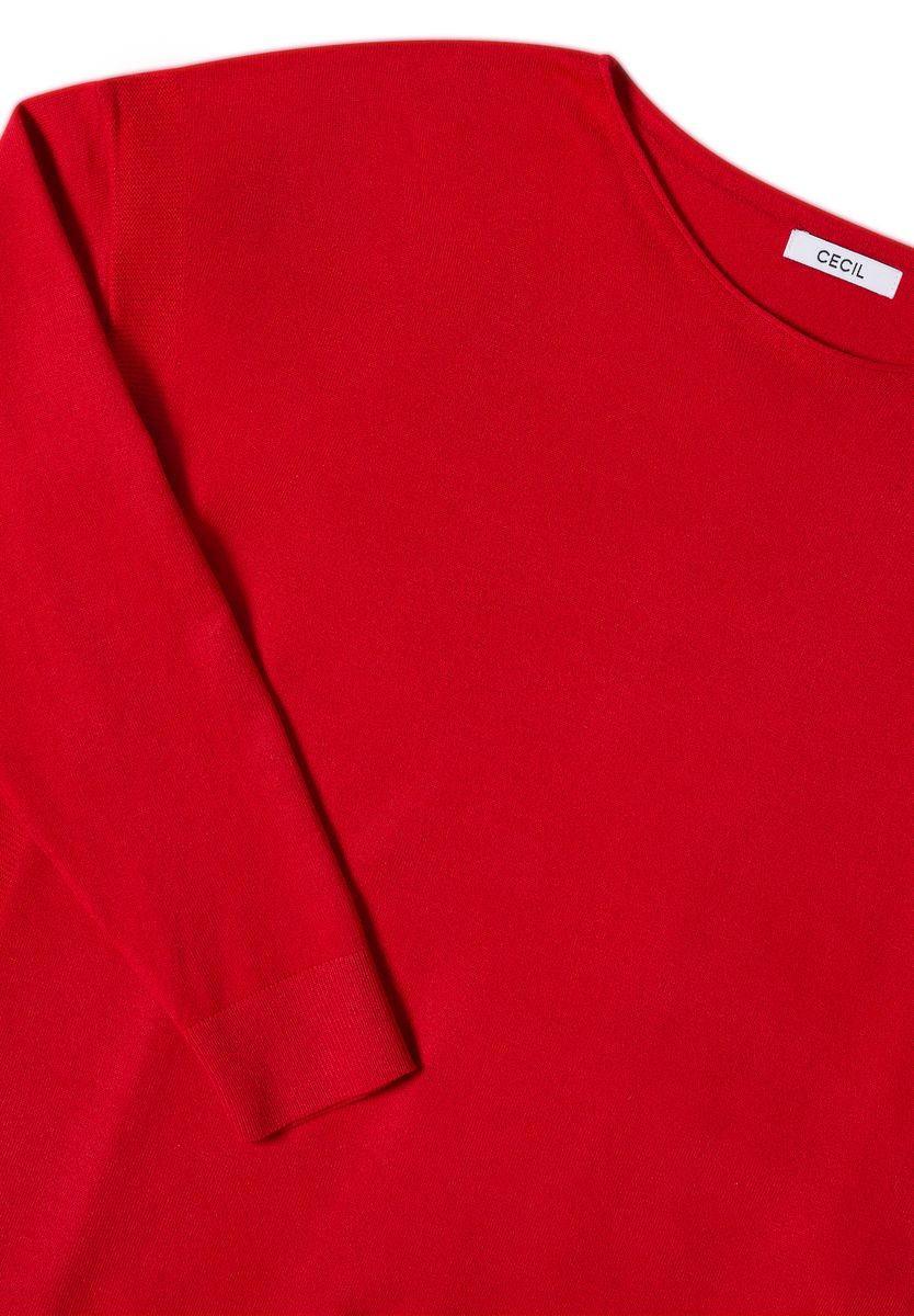 Pullover mit Strukturdetail