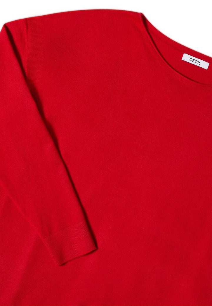 Pullover mit Strukturdetail
