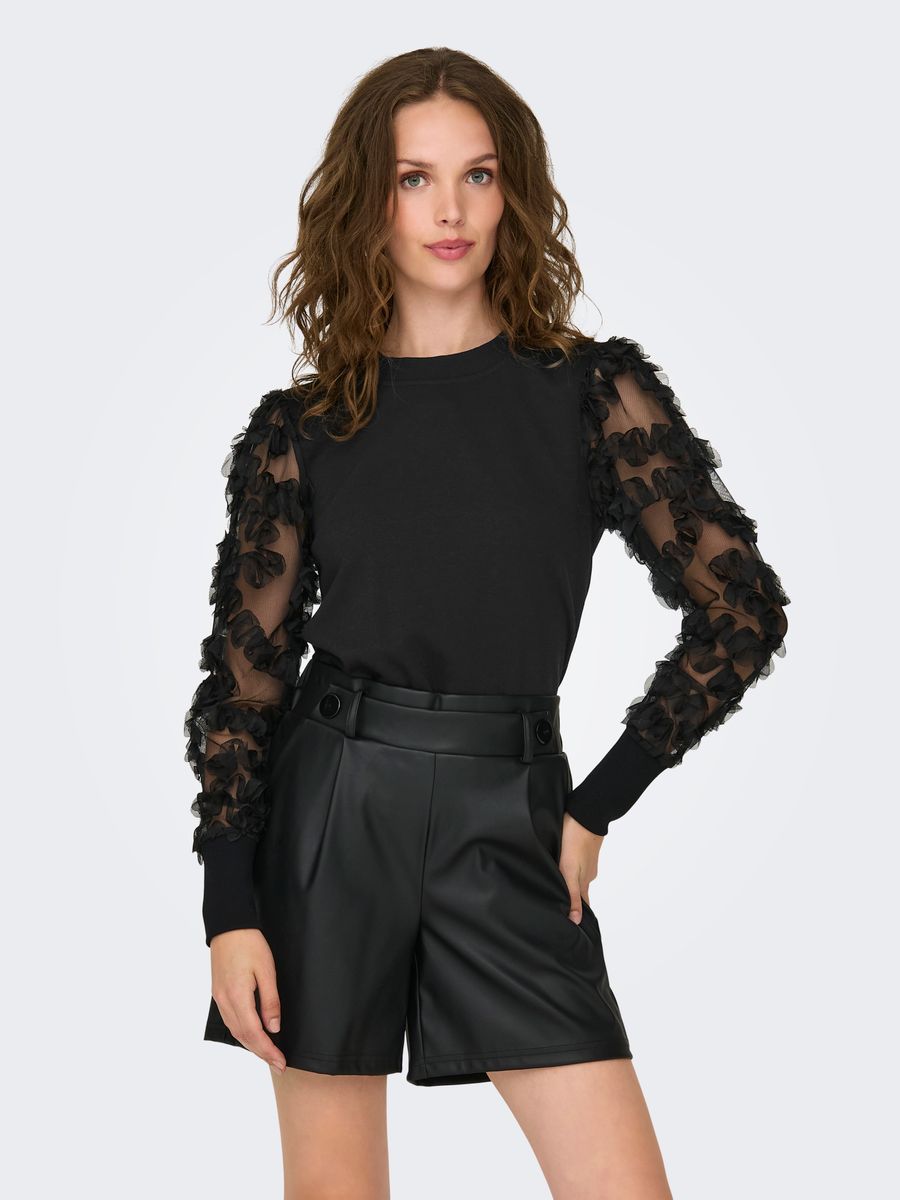 JDYFAIRVIEW LIFE  L/S SWEAT JRS NOOS