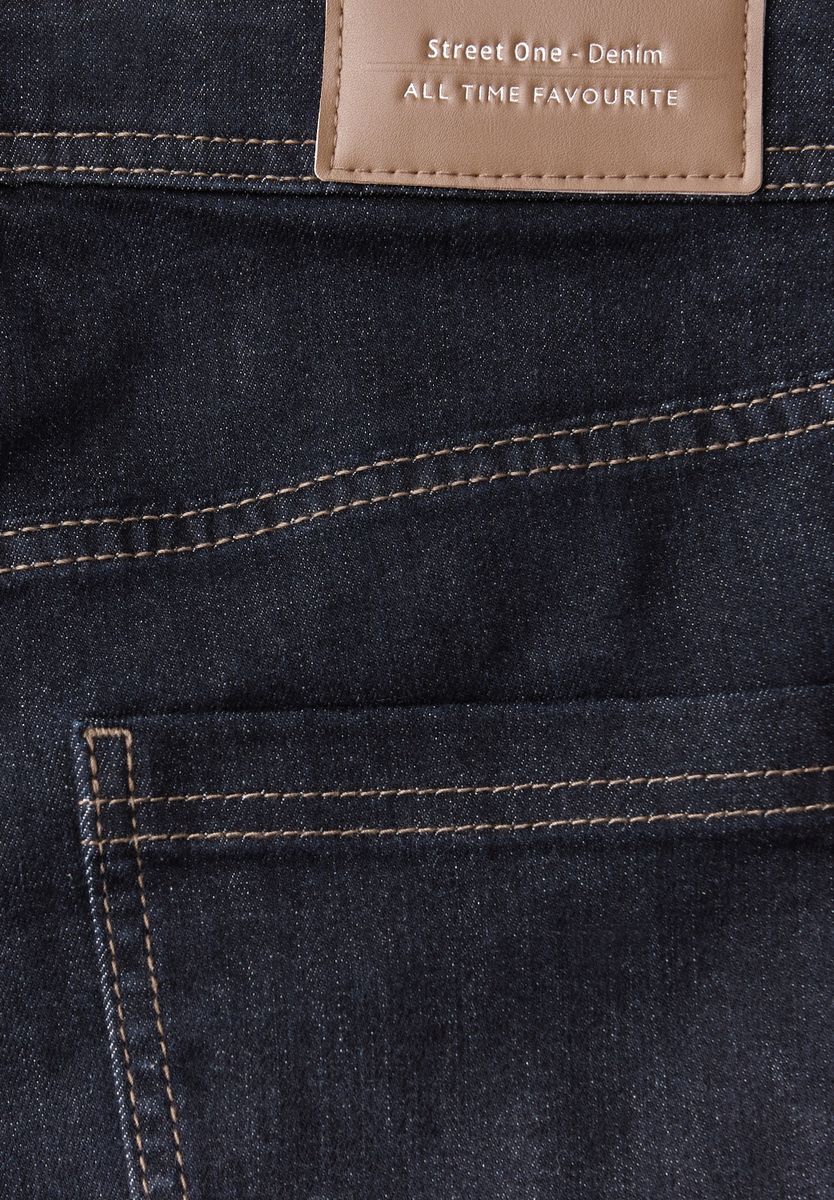 Rinsed Bootcut Jeans